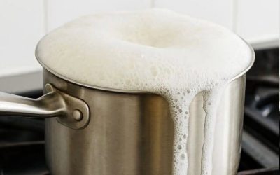 Rice water boils over and makes a mess — how do I stop it?