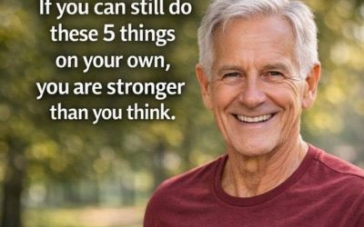 Between the ages of 65 and 85: if you can still do these 5 things on your own, you’re stronger than you think