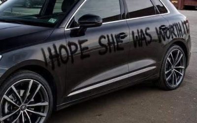 Someone Branded Me a Cheater on My Car Moments After My Wife Heard Our Baby’s Heartbeat, but the Truth Behind Those Cruel Words Changed Everything Forever