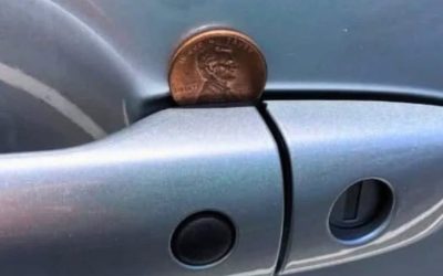 If You See a Penny in Your Car Door Handle, This is What It Might Mean