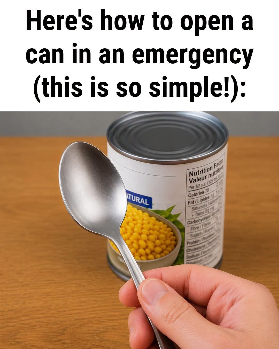 How to Open Cans Without a Can Opener – Easy Hacks!