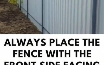 Fence Front Facing: Neighbor-Friendly Tips
