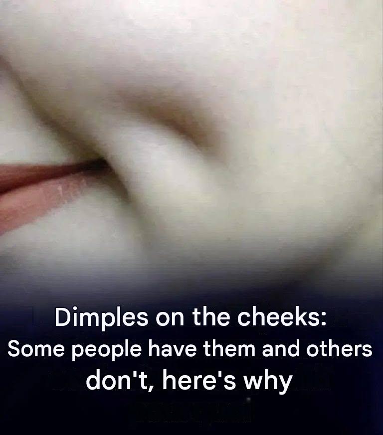 The mystery of dimples: where do these charming features come from?