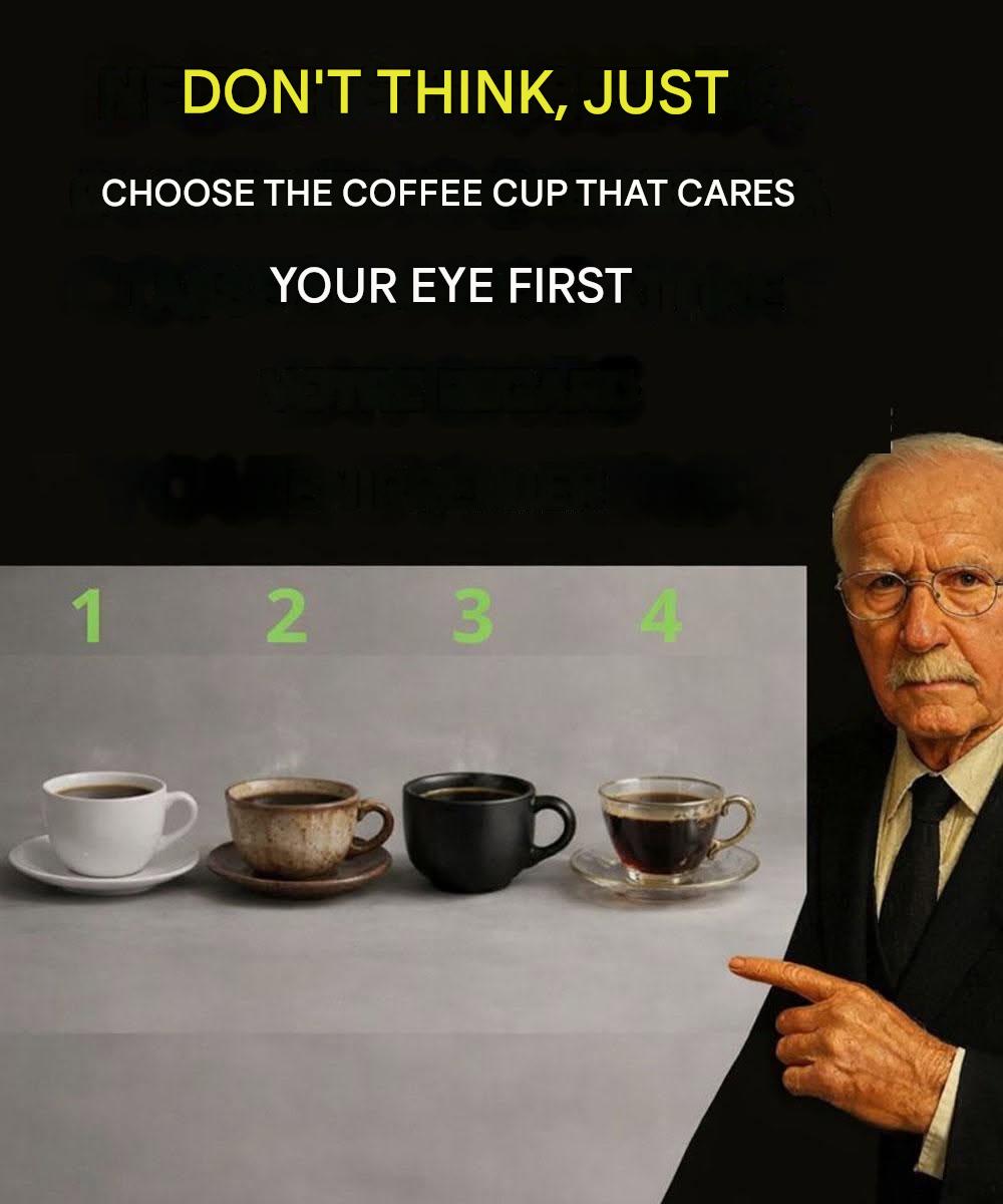 Choosing a coffee cup: a psychological test of your inner world