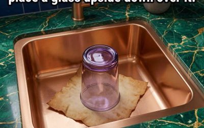 The Forgotten Pre-Vacation Ritual: The Truth About the “Upside-Down Glass” Sink Hack (And How to Truly Protect Your Home’s Peace)