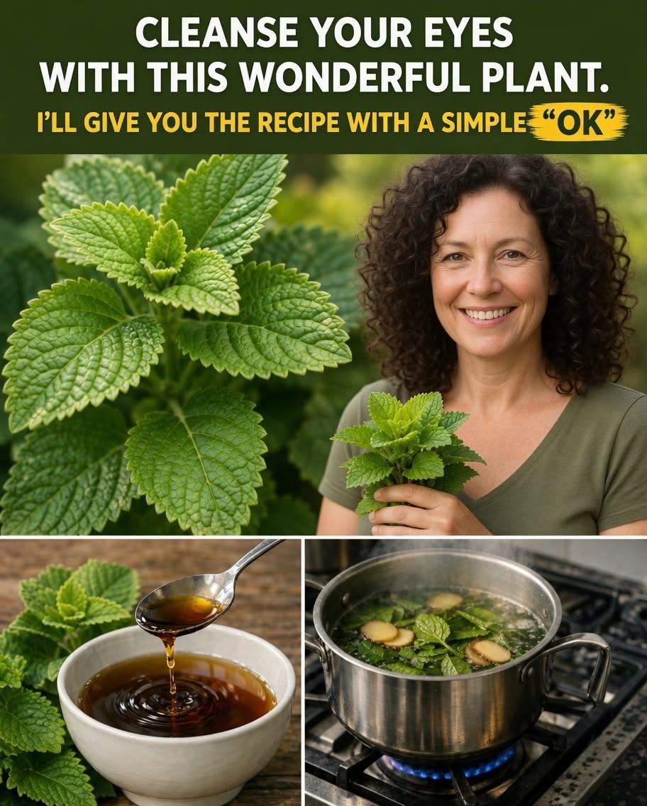 Purify your eyes with this wonderful plant. I’ll give you the recipe for a simple one. OK. RECIPE IN THE FIRST COMMENT