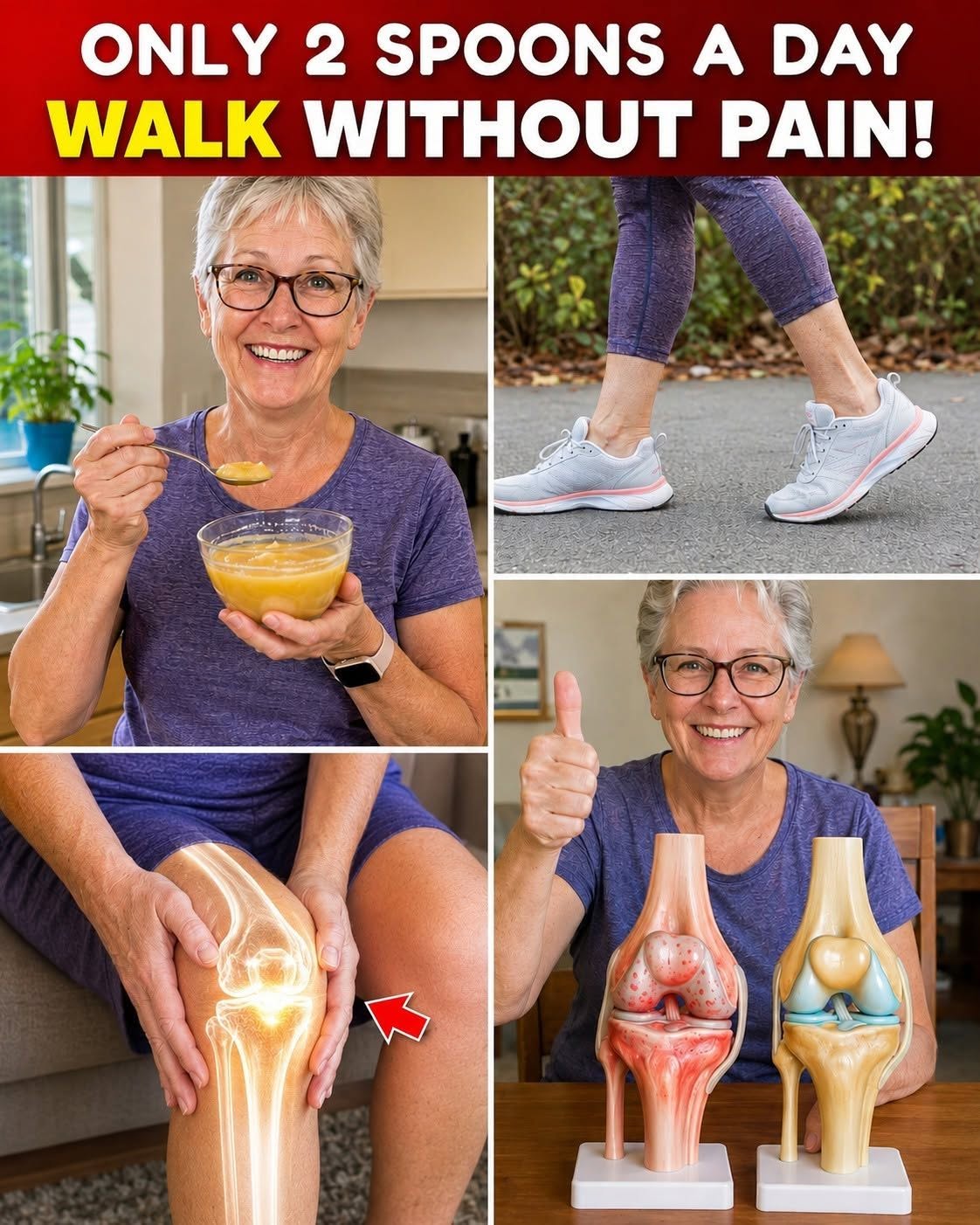 A 97-year-old orthopedic surgeon says: This food can rebuild knee cartilage in just 24 hours!