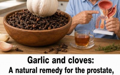 Garlic with cloves: Natural remedy for prostate, bladder and circulation.