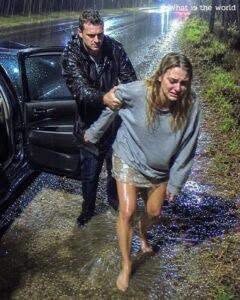 A husband abandoned his sick wife during a storm, and Nashville reported him.