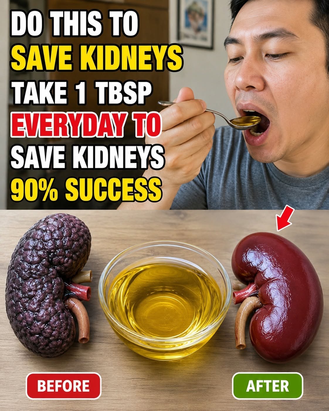 No KIDNEY Patient Will Ever Lose a Kidney Again, Watch This Write “OK” in the comments and you’ll receive the recipe in the first comment.