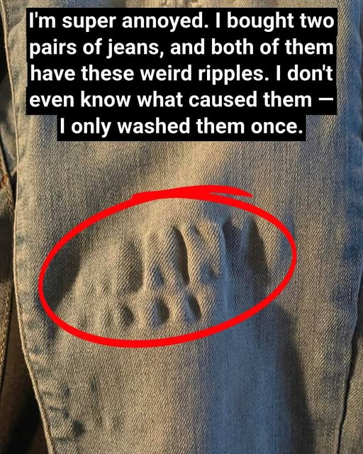 Why Jeans Get Weird Ripples After Washing — And How to Fix (or Prevent) Them