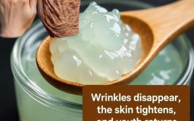 Wrinkles disappear, skin tightens, and youth returns to your face! To continue receiving my recipes, just say…Thank you!