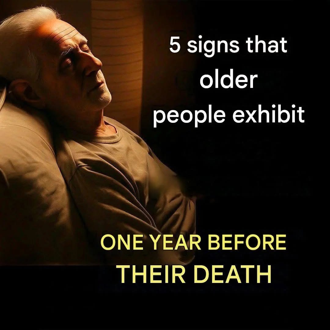 5 signs that an elderly person needs more care and attention — don’t ignore these warning signs!!