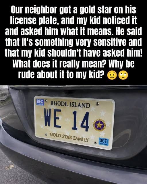 The Meaning Behind License Plates with a Gold Star