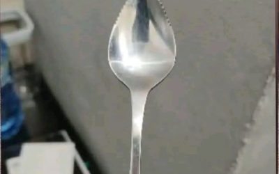 Weird spoon with ridges i found in a rented place. Whats it for