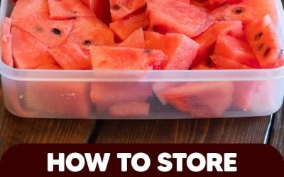How Long Does a Watermelon Last Once You Have Cut It?