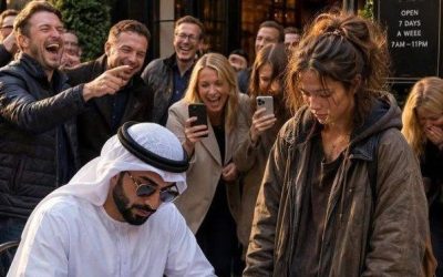 A sheikh jokingly sold his fancy restaurant to a homeless woman for just a dollar. A month later, he passed his old restaurant and could not believe what he was seeing… 😮 kara