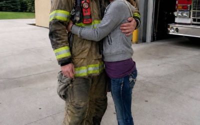 I Surprised My Firefighter Husband at Work for His Birthday — Then His Captain Told Me Something I Never Expected
